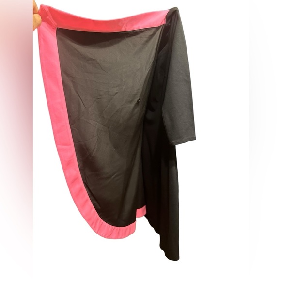 Ted Baker Women's Black Betriss One Side Draped Dress Size 3 - Picture 5 of 15